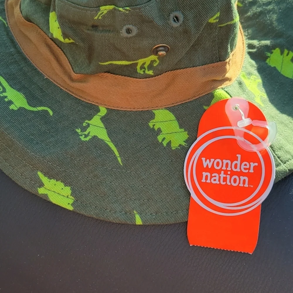Camo Dinosaur Hat 24 months & Under  Bucket Hat